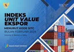 Index Of Export Unit Value By SITC Code, February 2024