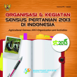 Agricultural Census 2013 Organization And Activities