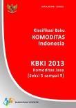 Indonesia Standard Commodity Classification 2013 Servicescommodity (Section 5 To 9)
