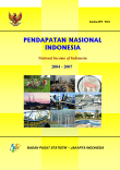 Pendapatan Nasional Indonesia 2004-2007