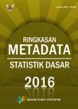 Ringkasan Metadata Statistik Dasar 2016