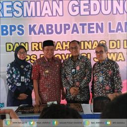 Peresmian Kantor BPS Kabupaten Lamongan