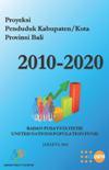 Population Projection Of Regency/Municipality In Bali Province 2010-2020