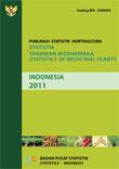 Statistik Tanaman Biofarmaka Indonesia 2011