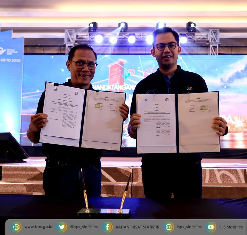 Signing of the MoU between BPS-KPI and BPS-Kompas