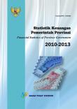 Financial Statistics Of Province Governance 2010-2013