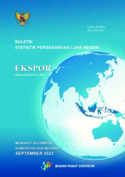 Buletin Statistik Perdagangan Luar Negeri Ekspor Menurut Kelompok Komoditi Dan Negara, September 2023