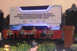 Sosialisasi Hasil Survei Kualitas Air (SKA) 2015 di Yogyakarta