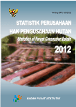 Statistik Perusahaan Hak Pengusahaan Hutan 2012