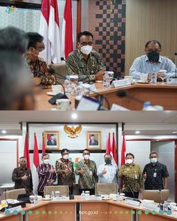 BPS Receives Audience from Kemendesa