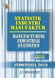 Statistik Industri Manufaktur Produksi 2019