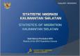 Statistik Migrasi Kalimantan Selatan Hasil SP 2010