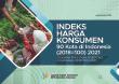 Consumer Price Index Of 90 Cities In Indonesia (2018=100) 2021