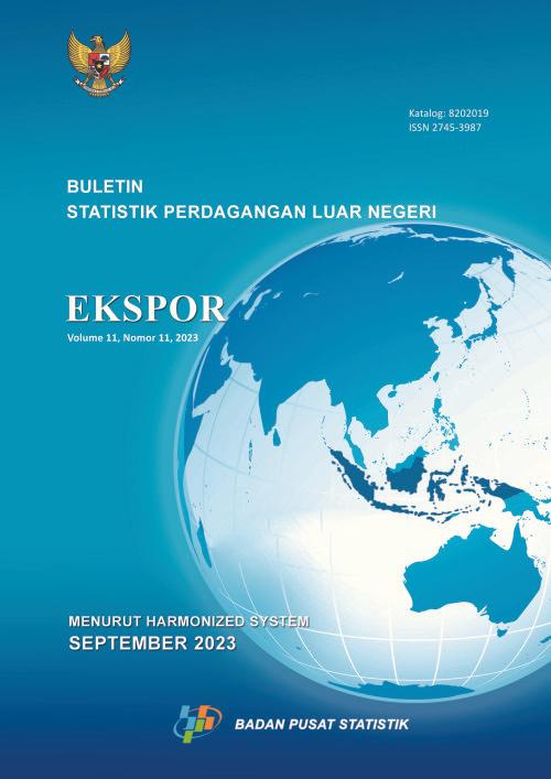 Buletin Statistik Perdagangan Luar Negeri Ekspor Menurut HS, September 2023