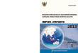 Statistik Perdagangan Luar Negeri Indonesia Impor 2013 Jilid I