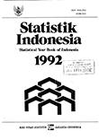 Statistical Yearbook of Indonesia 1992