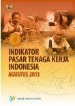 Labor Market Indicators Indonesia August 2013