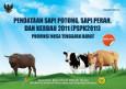 Data Collection Beef Cattle, Dairy Cattle, And Buffalo 2011 (PSPK2011) Nusa Tenggara Barat