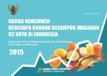 Harga Konsumen Beberapa Barang Kelompok Makanan 82 Kota Di Indonesia 2015