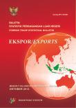 Buletin Statistik Perdagangan Luar Negeri Ekspor Menurut Kelompok Komoditi Dan Negara Oktober 2013