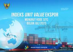 Index Of Export Unit Value By SITC Code, July 2023