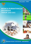 Neraca Rumah Tangga Indonesia 2010-2012