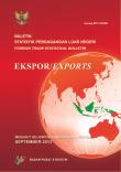 Buletin Statistik Perdagangan Luar Negeri Ekspor Menurut Kelompok Komoditi dan Negara September 2013