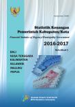 Statistik Keuangan Pemerintah Kabupaten/Kota 2016-2017 Buku 2 (Bali, Nusa Tenggara, Kalimantan, Sulawesi, Maluku, Papua)