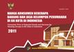 Harga Konsumen Beberapa Barang Dan Jasa Kelompok Perumahan Di 66 Kota Di Indonesia 2011
