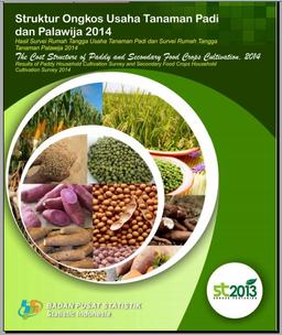 Executive Summary Of Cost Structure Of Paddy And Secondary Food Crops Cultivation 2014