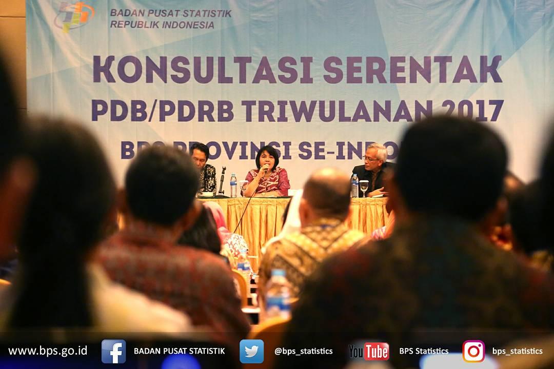 KonSer PDB/PDRB Triwulanan 2017 BPS Provinsi Selindo