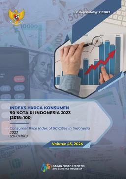 Consumer Price Index Of 90 Cities In Indonesia 2023 (2018=100)