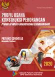 Profil Usaha Konstruksi Perorangan Provinsi Gorontalo, 2020