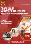 Profil Usaha Konstruksi Perorangan Provinsi Sumatera Selatan, 2020