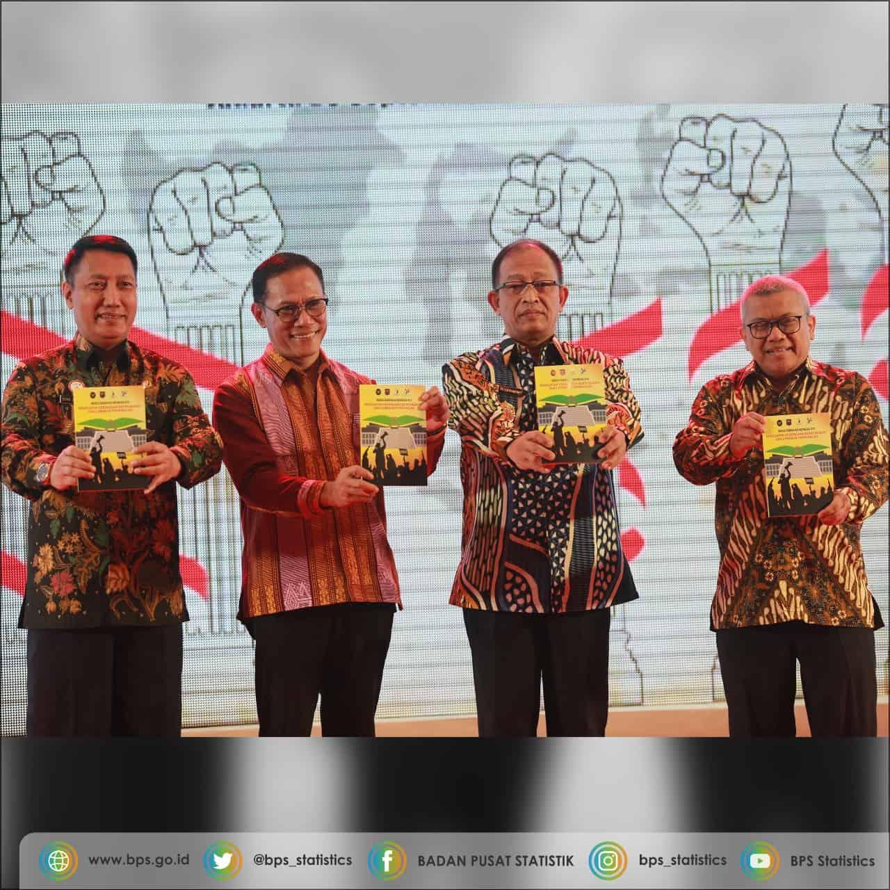 The launching of the Indonesian Democracy Index Book (IDI) 2018