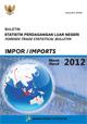 Buletin Statistik Perdagangan Luar Negeri Impor Maret 2012