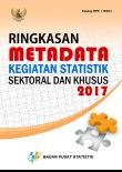 SUMMARY OF SECTORAL AND SPECIAL STATISTICS ACTIVITY METADATA 2017