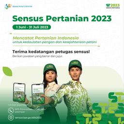 BPS Mulai Laksanakan Sensus Pertanian 2023