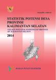 Village Potential Statistics Of Kalimantan Selatan Province 2014