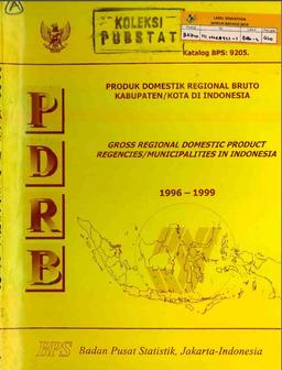 Produk Domestik Regional Bruto (PDRB) Kabupaten Kota Di Indonesia 1996-1999