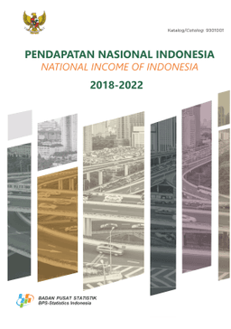 Pendapatan Nasional Indonesia 2018-2022