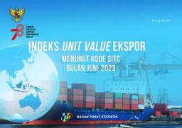 Index Of Export Unit Value By SITC Code, June 2023