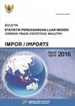Foreign Trade Statistical Bulletin Imports, April 2016