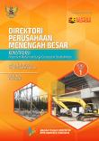 Directory Of Medium And Large Construction Establishment The 2016 Economic Census (Book 1  Jawa Island)