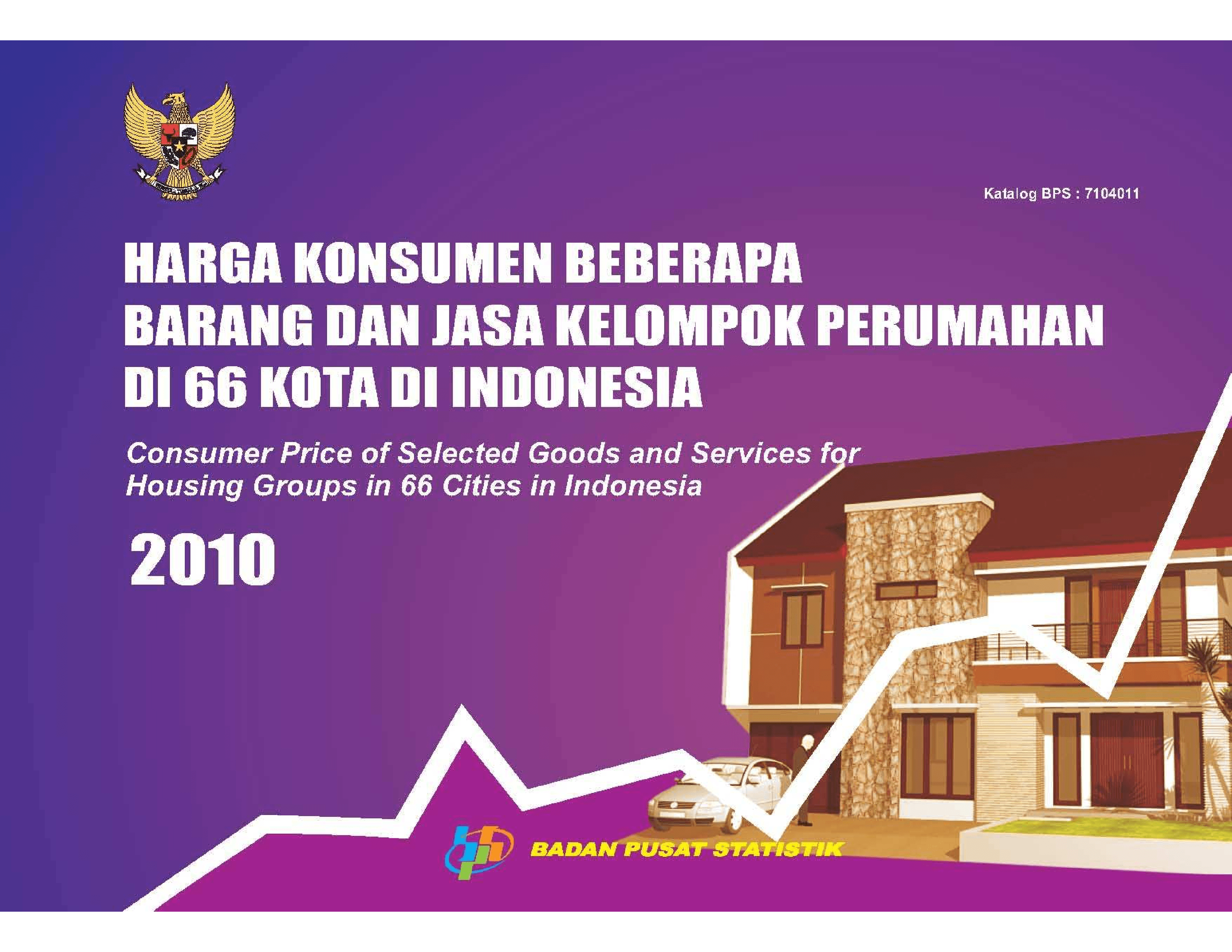 Harga Konsumen Beberapa Barang dan Jasa Kelompok Perumahan di 66 Kota di Indonesaia 2010
