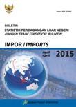 Buletin Statistik Perdagangan Luar Negeri Impor April 2015