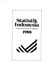 Statistical Yearbook of Indonesia 1988