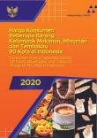 Harga Konsumen Beberapa Barang Kelompok Makanan, Minuman, dan Tembakau 90 Kota di Indonesia 2020